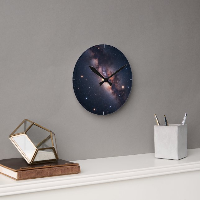 Into the Universe Round Clock (Office)