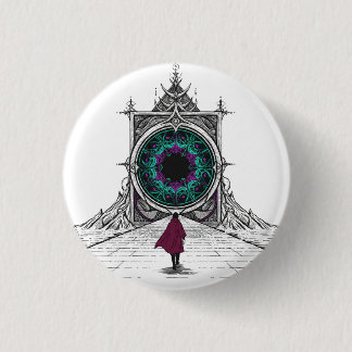 Into The Void 3 Cm Round Badge