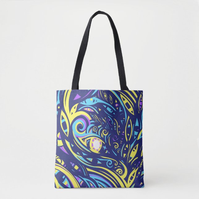 Into the Vortex Tote Bag (Front)