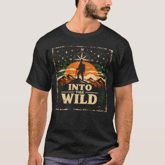 Into The Wild – Adventure Freedom Camping Tee
