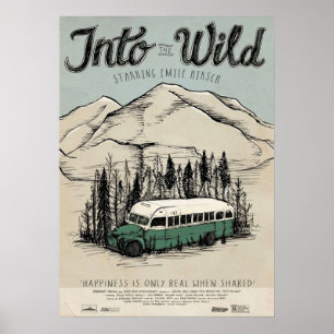 Into The Wild Illustrated Film Poster