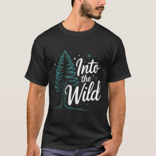 Into the Wild – Mountain Adventure Hiking T‑Shirt T-Shirt