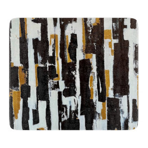 Into the Woods 6 x 7 Deco Glass Cutting Board