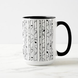 Into the Woods black RInger Mug