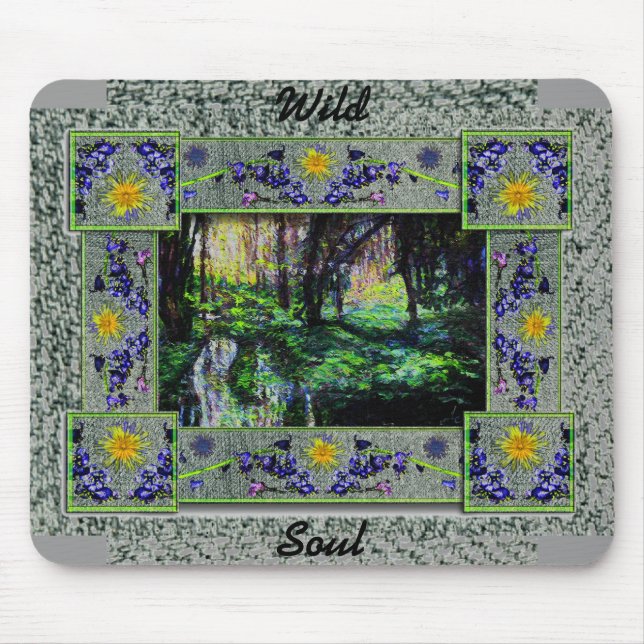 Into the Woods Mouse Pad (Front)