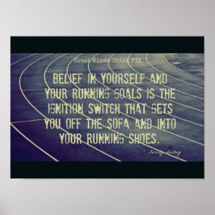 Into Your Running Shoes! Poster
