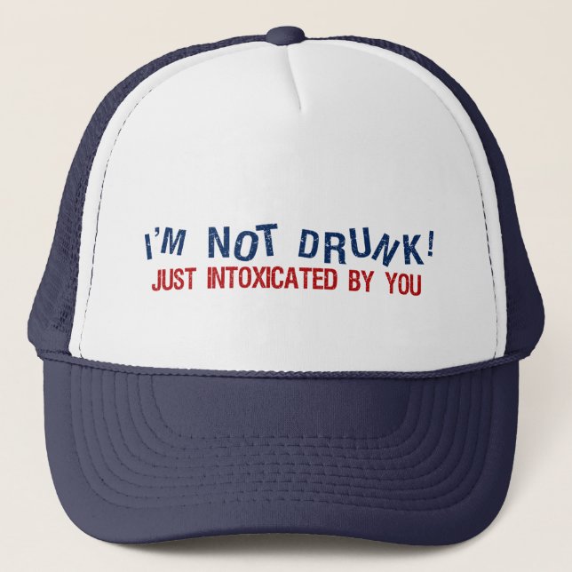 INTOXICATED hat - choose colour (Front)