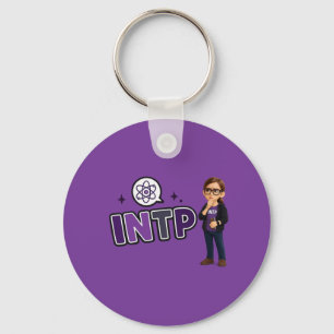 INTP — The Investigative Mind Key Ring