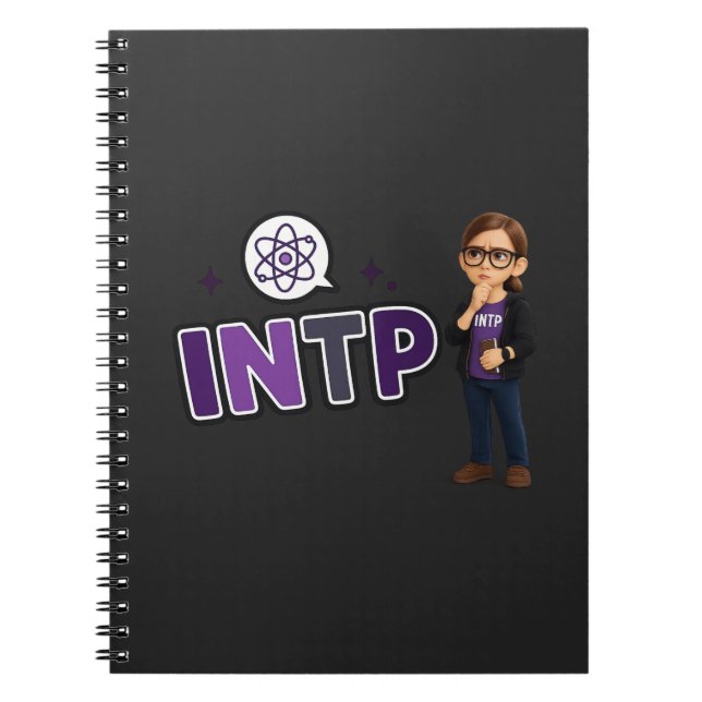 INTP — The Investigative Mind Notebook (Front)