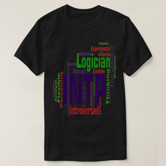 INTP The Logician  T-Shirt (Design Front)