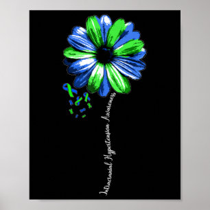 Intracranial Hypertension Awareness Shirt Warrior  Poster