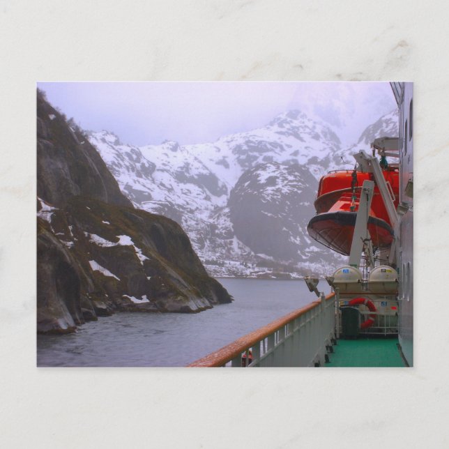 Intrepid explorer, Norwegian voyage Postcard (Front)