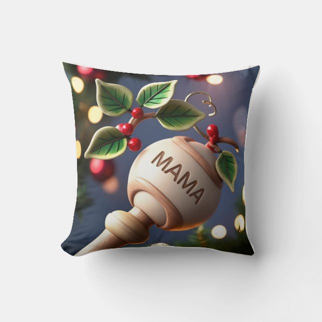 Intricate 3D Baby Rattle: Two Sides, Double Fun Cushion (Front)