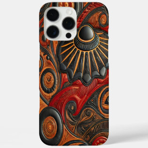 Intricate Alien Craft Design in Vibrant Colours iPhone 16 Pro Max Case
