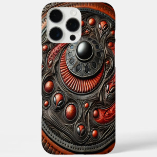 Intricate Alien Symbols Uncovered iPhone 16 Pro Max Case