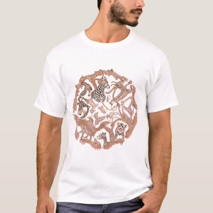 Intricate Animal Mandala: A Fusion of Wildlife Art T-Shirt