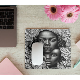 Intricate Beauty Eyes of the Soul Mouse Pad