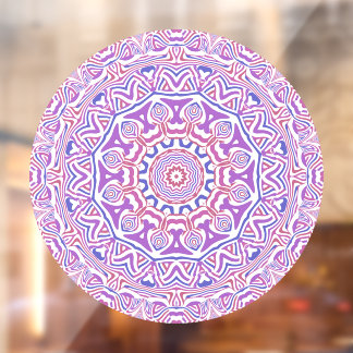 Intricate Bold Groovy Boho Hippie Abstract Mandala