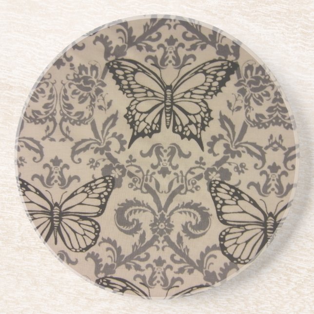 Intricate Butterflies Coaster (Front)