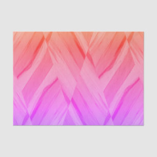 Intricate Coral and Pink Hues Marble Pattern Tissue Paper