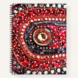 Intricate Embroidery Notebook