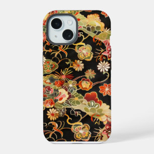 Intricate Floral Design iPhone 15 Case
