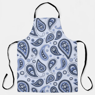 Intricate Floral Paisley Print Design Apron