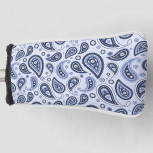 Intricate Floral Paisley Print Design Golf Head Cover
