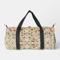 Intricate floral pattern botanical