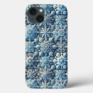 Intricate Frost-Inspired Ornamental Patterns iPhone 13 Case