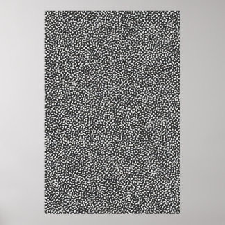 Intricate Geometric Repeating Pattern Poster