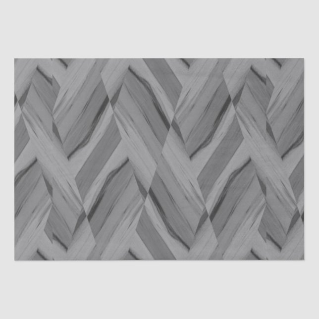 Intricate Grey Marble Pattern Tissue Paper (Front)