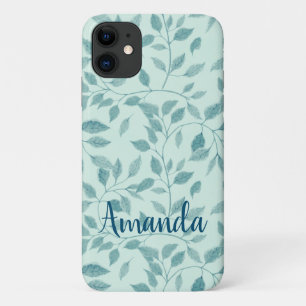 Intricate Ivy Botanical Pattern iPhone 11 Case