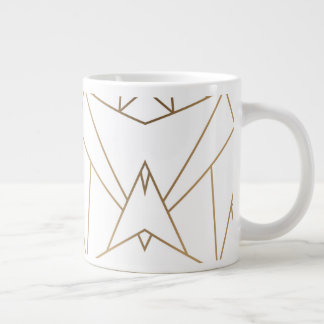 Intricate Lines Large Coffee Mug