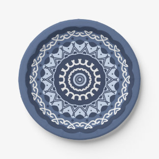 Intricate Mandala Design paper plates