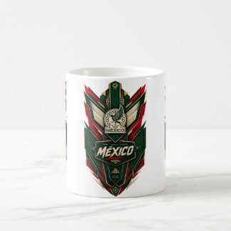 Intricate Mexican Themed Emblem Coffee Mug