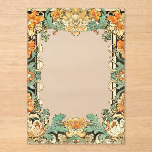 Intricate Motif Filigree Photo or Invite Overlay Acrylic Invitations