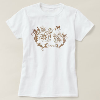 Intricate Ornate Floral Mandala Swirl T-Shirt