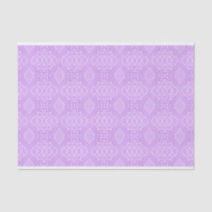 INTRICATE PASTEL PURPLE PATTERNS TISSUE PAPER