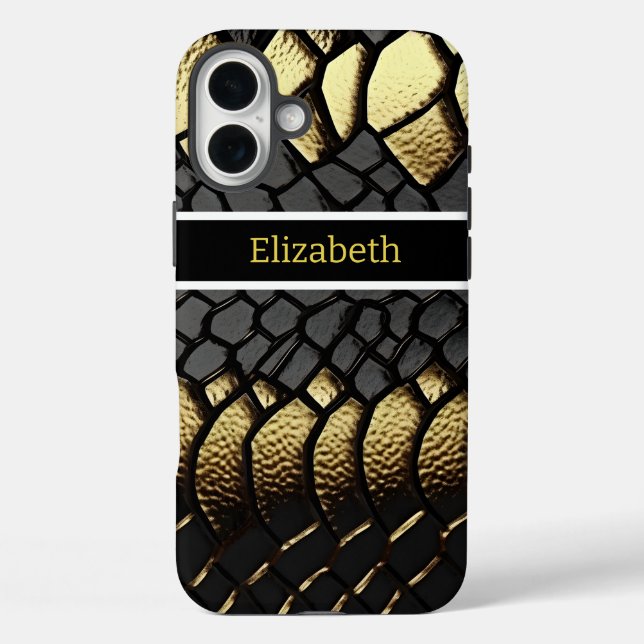 Intricate pattern of a snake's skin Case-Mate iPhone case (Back)