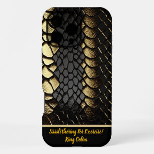Intricate pattern of a snake's skin iPhone 16 pro max case