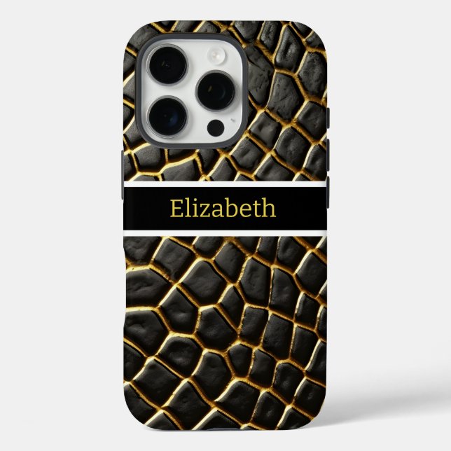 Intricate patterns of a poisonous snake's skin Case-Mate iPhone case (Back)