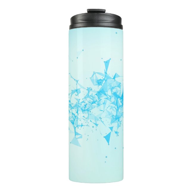 Intricate Scale & Flame Thermal Tumbler (Front)