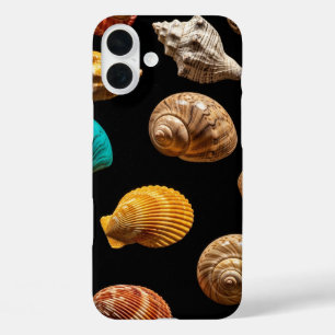 Intricate Seashells iPhone 16 Plus Case