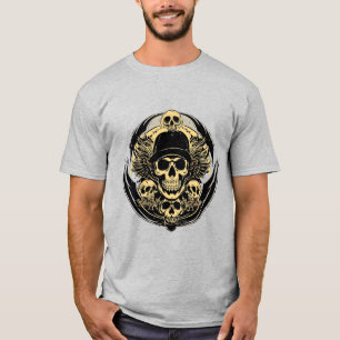 Intricate Skull Design T-Shirt