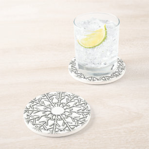 Intricate Snowflake Coaster