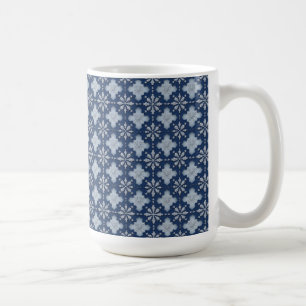Intricate Snowflake Pattern Coffee Mug
