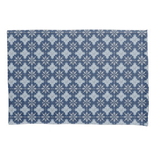 Intricate Snowflake Pattern Pillowcase