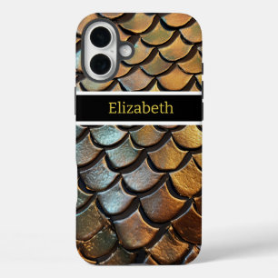 Intricate texture of a poisonous snake’s skin iPhone 16 plus case