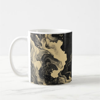 Intricate wave coffee mug